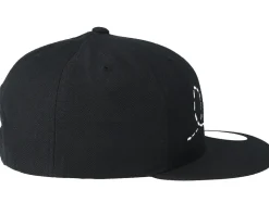 Kids Plane Black/White Kids Snapback - Kiddo Cap