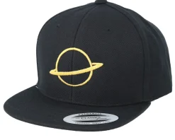 Kids Planet Black Snapback - Kiddo Cap