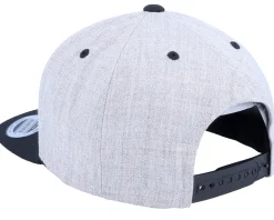 Kids Police Car Heather Grey/Black Snapback - Kiddo Cap