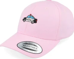 Kids Police Car Pink Adjustable - Kiddo Cap