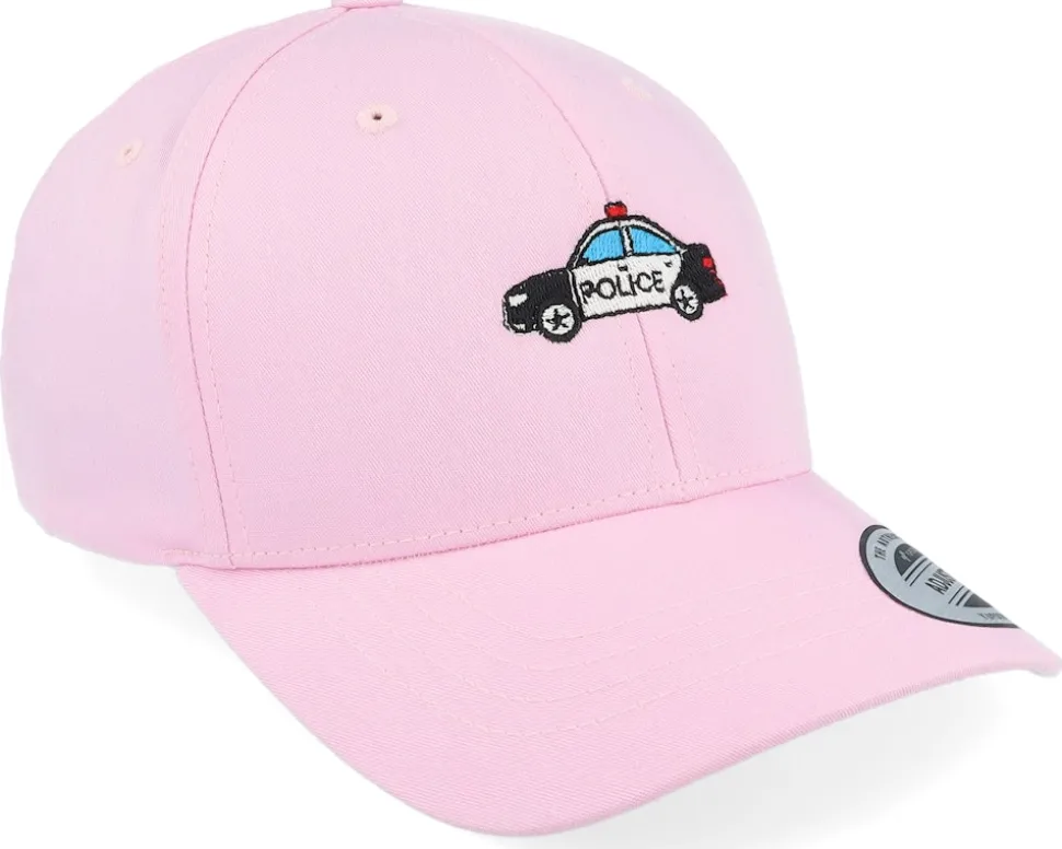 Kids Police Car Pink Adjustable - Kiddo Cap