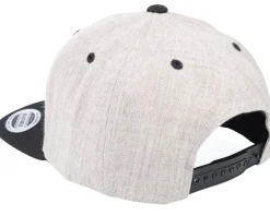 Kids Police Helicopter Grey/Black Snapback - Kiddo Cap