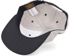 Kids Police Helicopter Grey/Black Snapback - Kiddo Cap