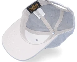 Kids Police Helicopter Heather Grey Adjustable - Kiddo Cap