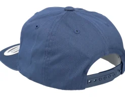 Kids Police Helicopter Navy Blue Snapback - Kiddo Cap