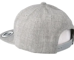 Kids Poopodile Heather Grey Snapback - Kiddo Cap