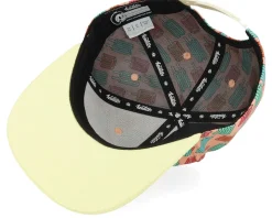 Kids Pop Neon Peaches Pink/Yellow Snapback - Headster