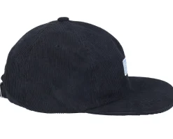 Kids Preston Unstructured Black Strapback - Headster
