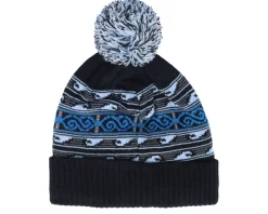 Kids Pure Surf Polar Beanie Navy Pom - Rip Curl