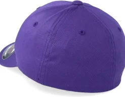 Kids Purple Flexfit Wooly Combed - Flexfit