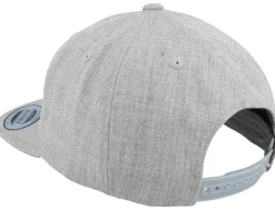 Kids Purple Unicorn Heather Grey Snapback - Unicorns