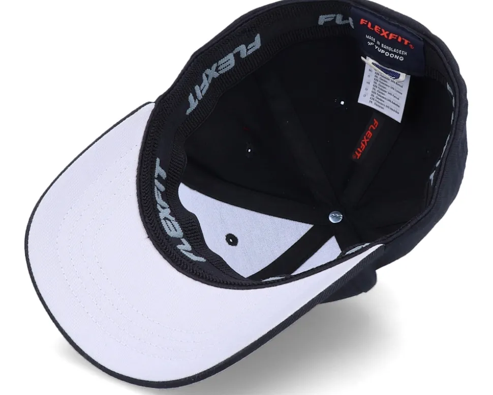 Kids Puzzle Pieces Black Flexfit - Kiddo Cap