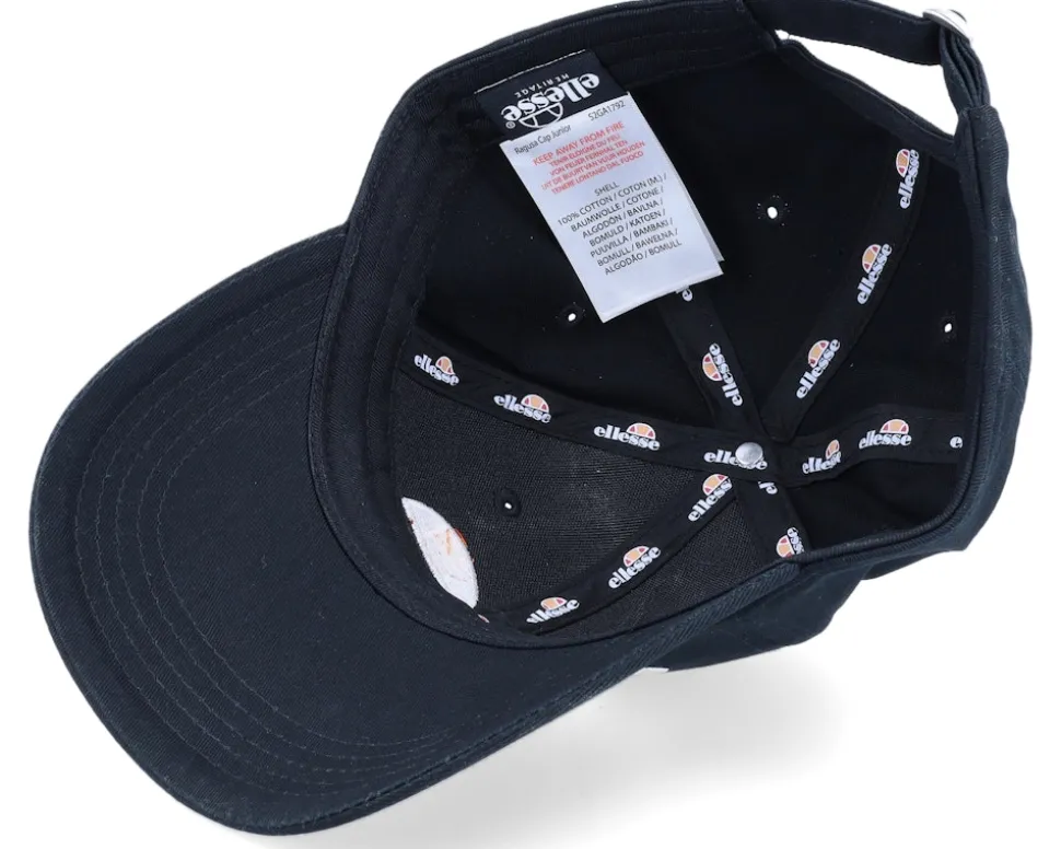 Kids Ragusa Junior Black/Black Adjustable - Ellesse