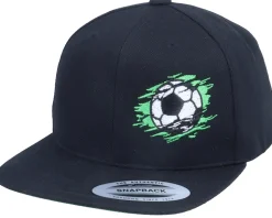 Kids Ripped Football Black Snapback - Forza