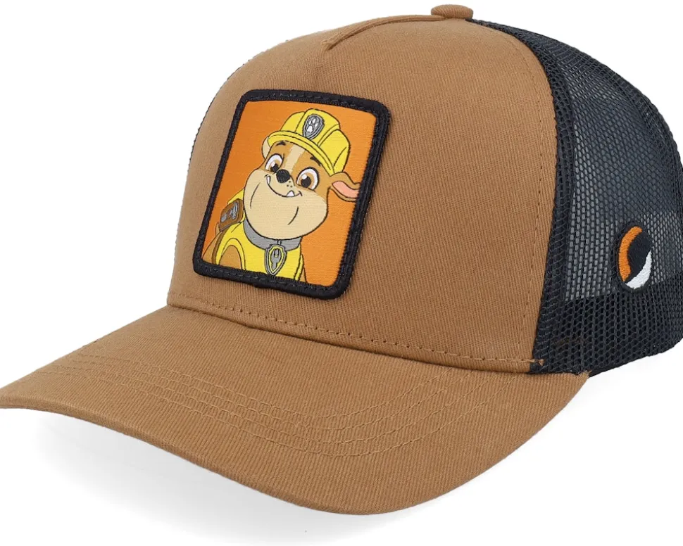 Kids Rubble Patch Caramel/Black Trucker - PAW Patrol