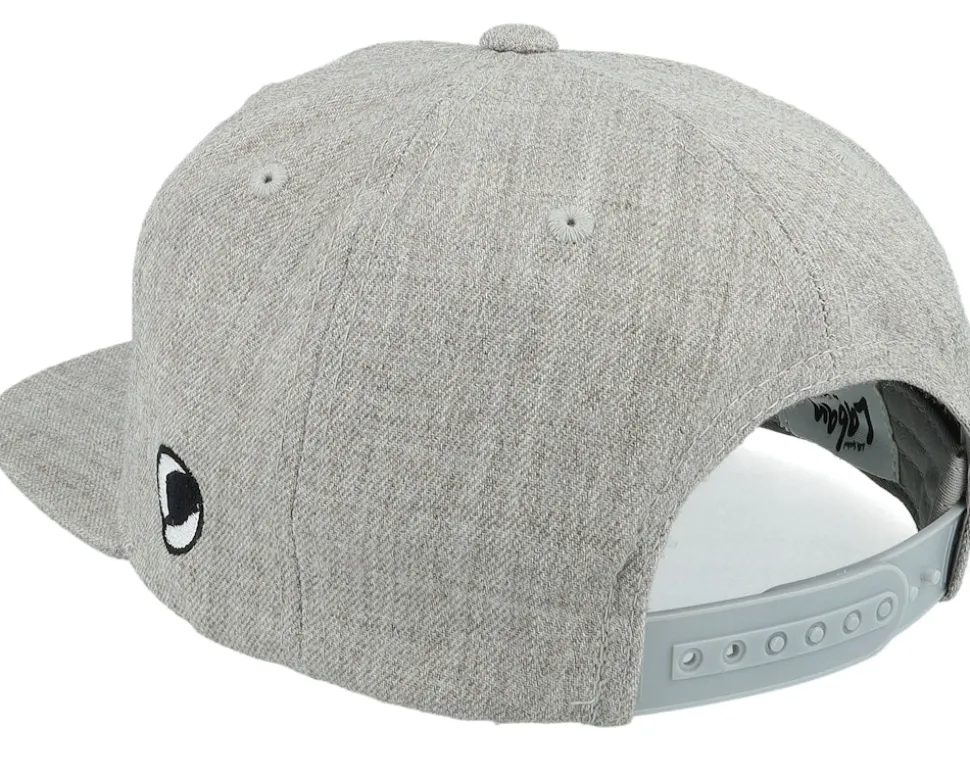 Kids Rufus Heather Grey Snapback - Lilla Spöket Laban