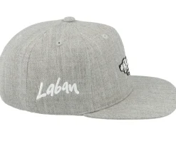 Kids Rufus Heather Grey Snapback - Lilla Spöket Laban