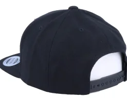 Kids S Letter 3D Black Snapback - Kiddo Cap
