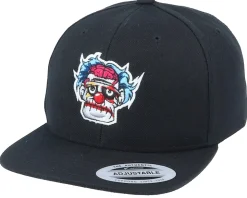 Kids Sad Zombie Joker Black Snapback - Kiddo Cap