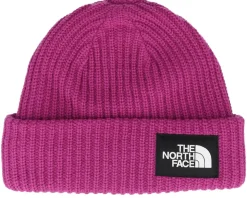 Kids Salty Lined Beanie Purple Cuff - The North Face