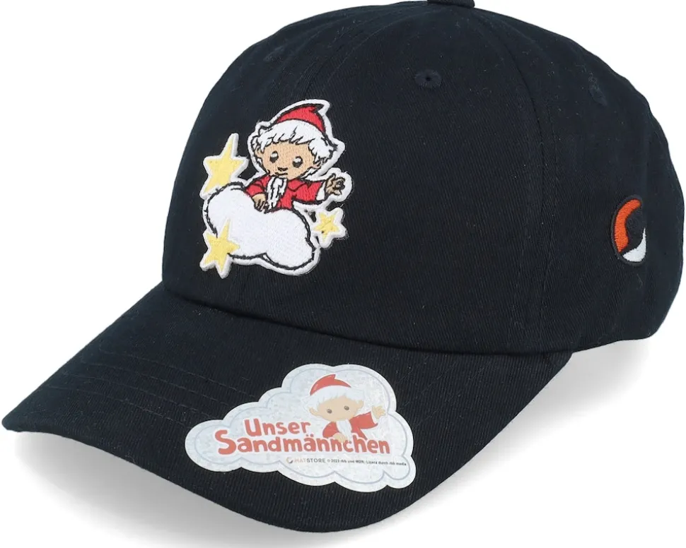 Kids Sandmännchen Cloud & Stars Black Flexfit - Unser Sandmännchen