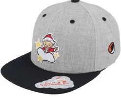 Kids Sandmännchen Cloud & Stars Heather Grey/Black Snapback - Unser Sandmännchen