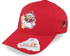 Kids Sandmännchen Cloud & Stars Red Flexfit - Unser Sandmännchen