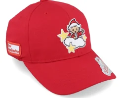 Kids Sandmännchen Cloud & Stars Red Flexfit - Unser Sandmännchen
