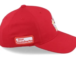 Kids Sandmännchen Cloud & Stars Red Flexfit - Unser Sandmännchen