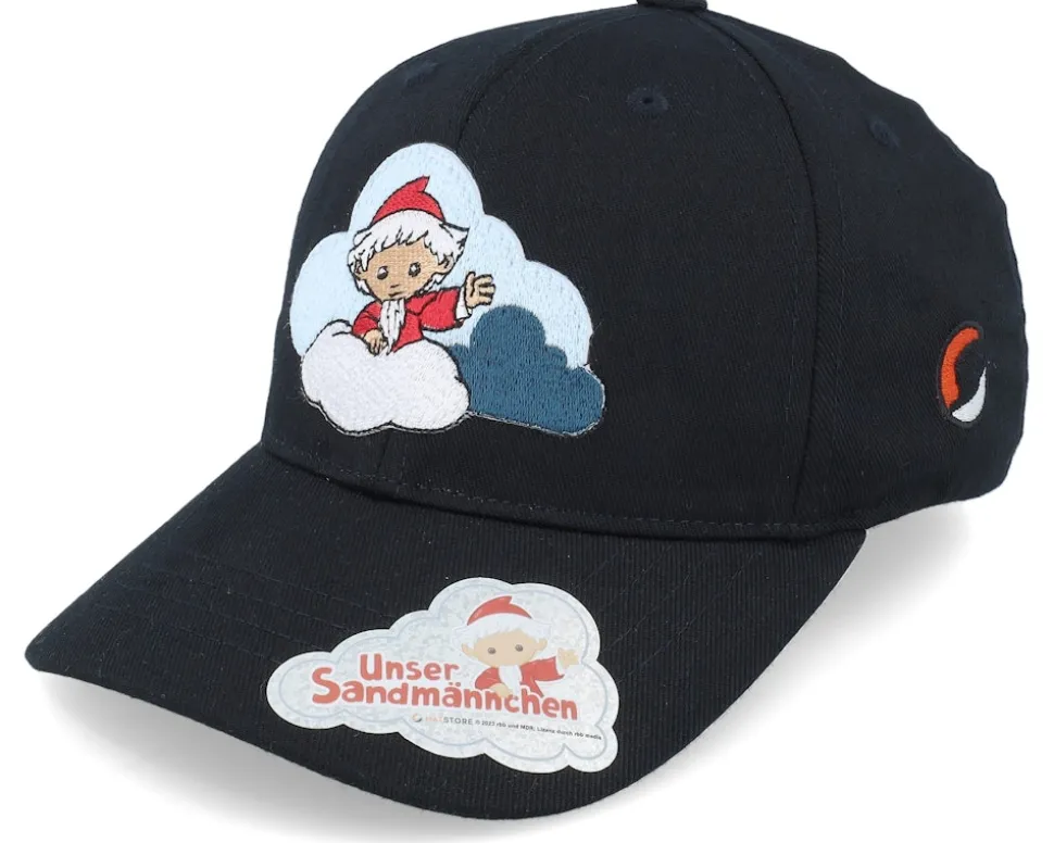 Kids Sandmännchen Cloud Patch Black Flexfit - Unser Sandmännchen
