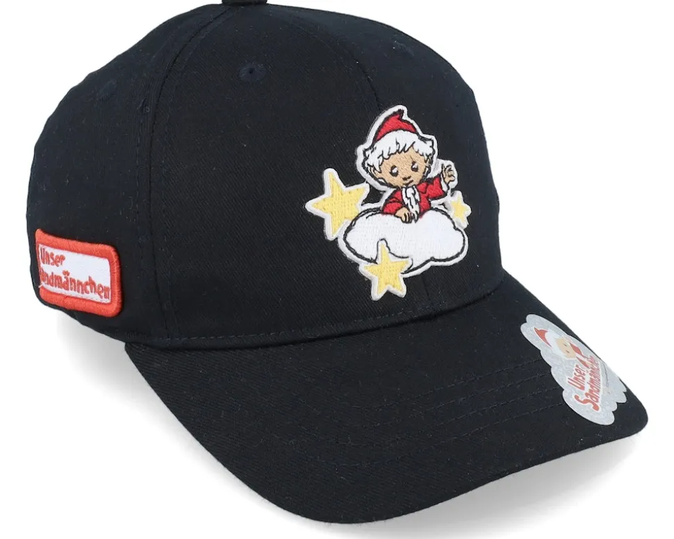 Kids Sandmännchen Clouds & Stars Black Dad Cap - Unser Sandmännchen
