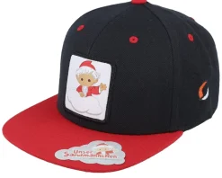 Kids Sandmännchen Patch Black/Red Snapback - Unser Sandmännchen