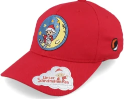 Kids Sandmännchen Round Patch Red Flexfit - Unser Sandmännchen