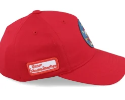 Kids Sandmännchen Round Patch Red Flexfit - Unser Sandmännchen