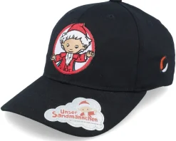 Kids Sandmännchen Round Patch Black Flexfit - Unser Sandmännchen