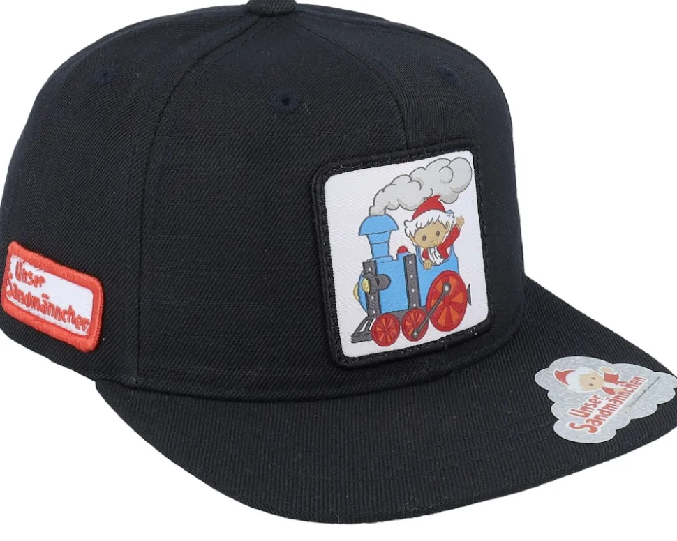 Kids Sandmännchen Train Black Snapback - Unser Sandmännchen