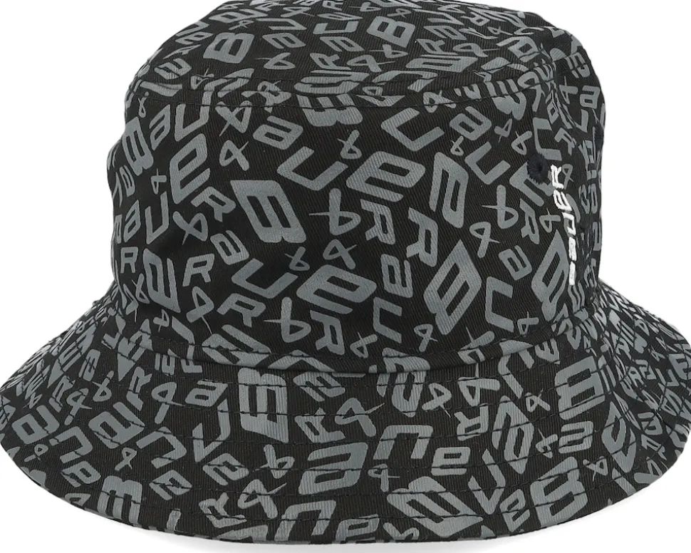 Kids Scramble Hat Youth Black Bucket - Bauer