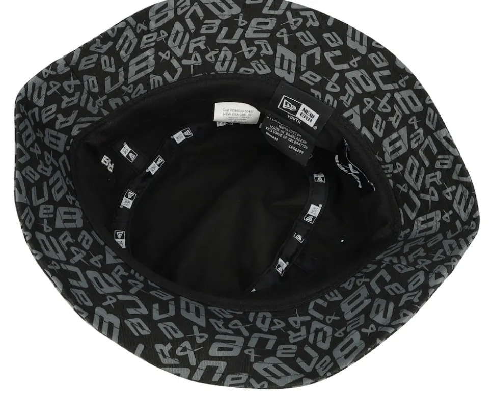 Kids Scramble Hat Youth Black Bucket - Bauer