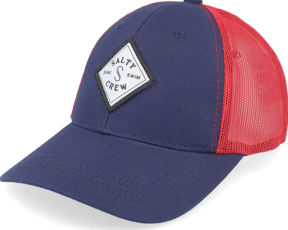 Kids Sealine Boys Retro Navy/Red Trucker - Salty Crew