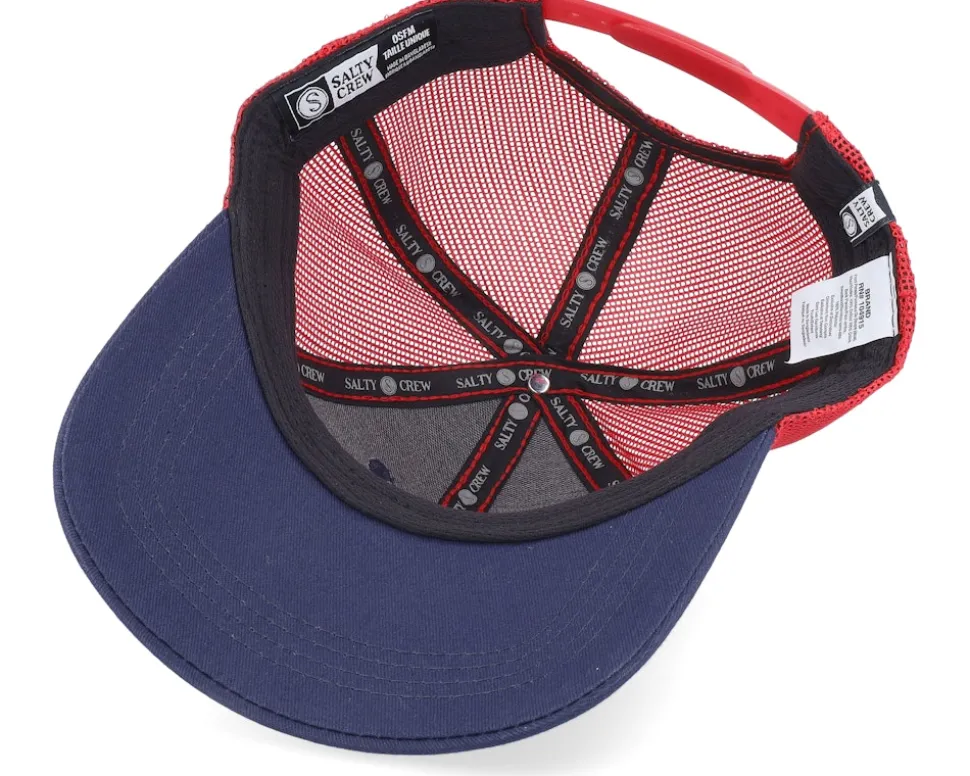 Kids Sealine Boys Retro Navy/Red Trucker - Salty Crew