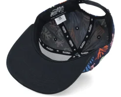 Kids Seawall Black Snapback - Headster