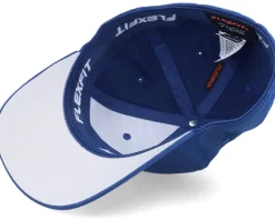 Kids Semi Truck Trailer Royal Blue Flexfit - Kiddo Cap