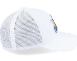 Kids Shark Drag Car Kids White Trucker - Kiddo Cap