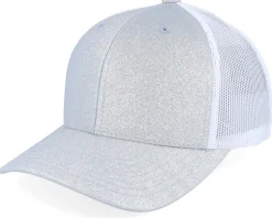 Kids Silver Glitter/White Trucker - Equip