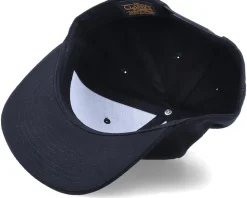 Kids Sitting Elephant Black Snapback - Kiddo Cap