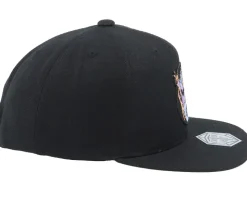 Kids Skeleton Necromancer Patch Black Snapback - Critiql Hit
