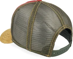 Kids Skull Yellow/Cardinal Trucker - Stetson