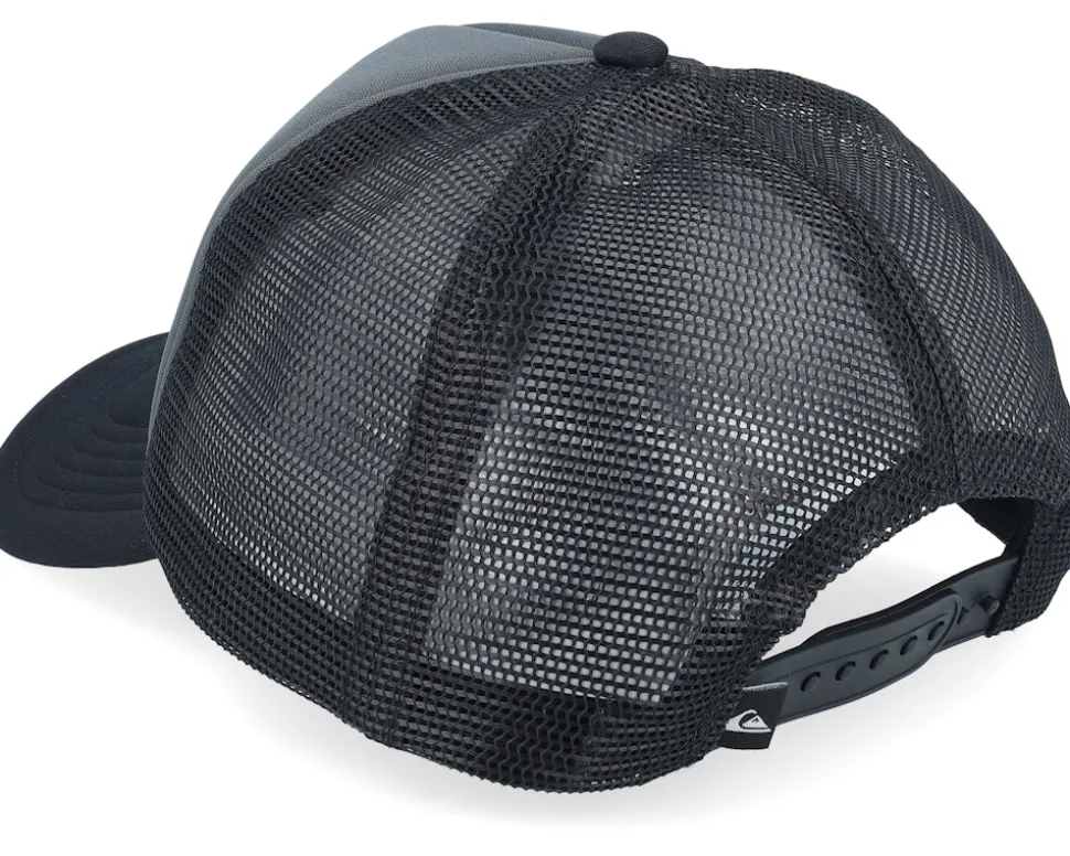 Kids Slab Scratch Dark Shadow/Black A-Frame Trucker - Quiksilver