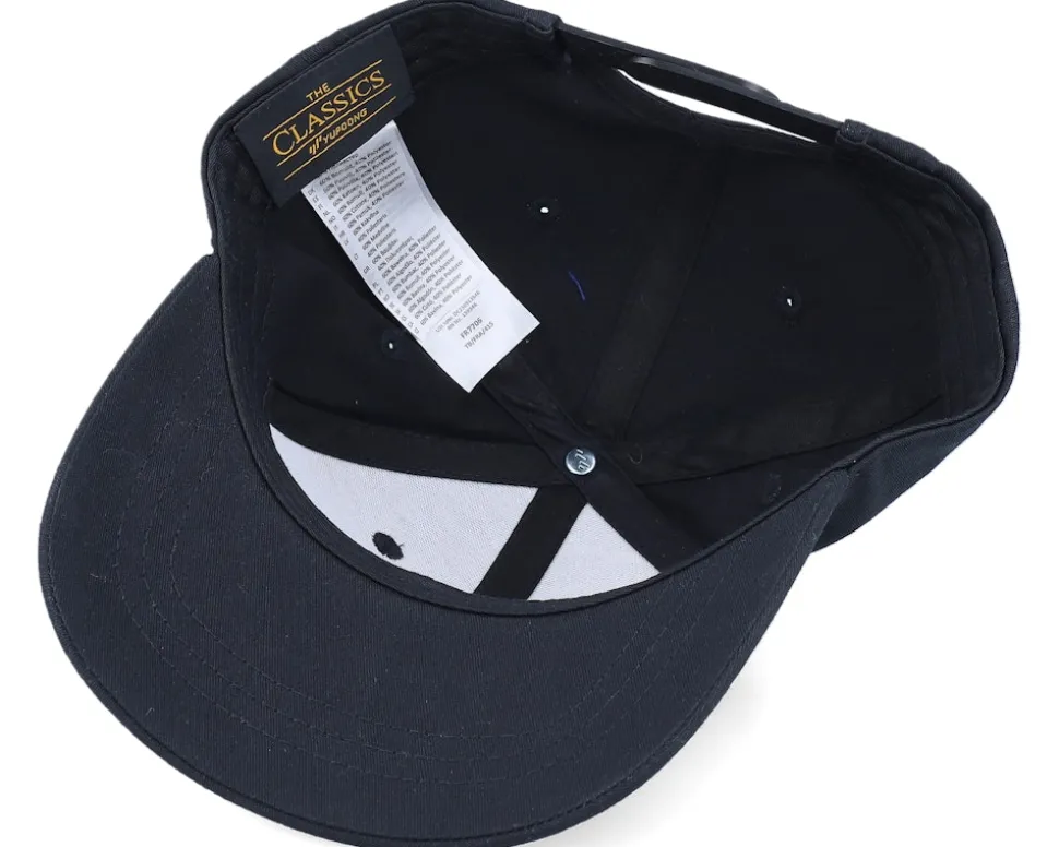 Kids Small Mountain Patch Logo Black Adsjutable - Wild Spirit