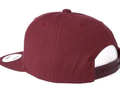 Kids Smile Maroon/Gold Kids Snapback - Kiddo Cap